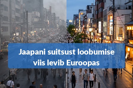 Jaapani suitsust loobumise viis levib Euroopas